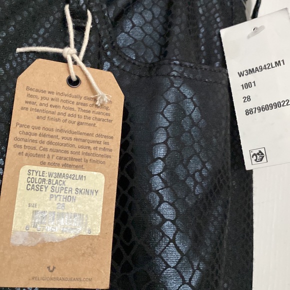 True Religion Skinny Python - Picture 10 of 12